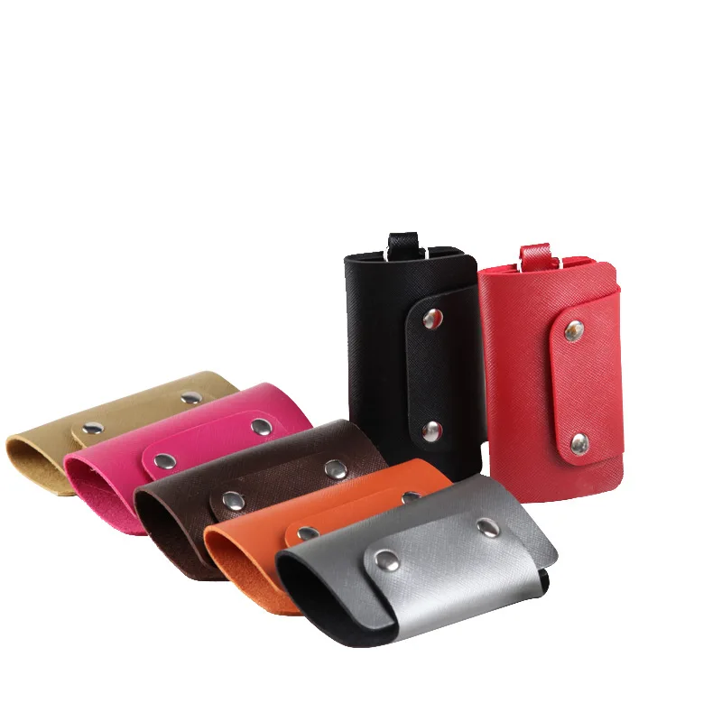 Handmade PU Leather Key Wallet Men Holder Keychain Pouch Purse Zipper Designer Housekeeper Car Small Key Case Keys Pouch
Handmade PU Leather Key Wallet Men Holder Keychain Pouch Purse Zipper Designer Housekeeper Car Small Key Case Keys Pouch