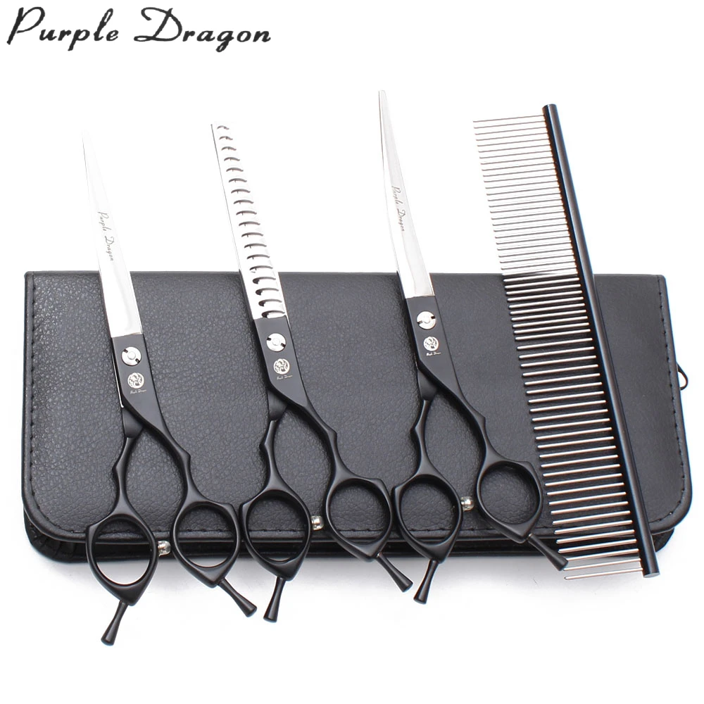 Pet Grooming Scissors Set Purple Dragon 6.5" JP Stainless Cat Puppy Thinning Shears 3009# Dog Hair Scissors Animal Scissors Kit
Pet Grooming Scissors Set Purple Dragon 6.5" JP Stainless Cat Puppy Thinning Shears 3009# Dog Hair Scissors Animal Scissors Kit