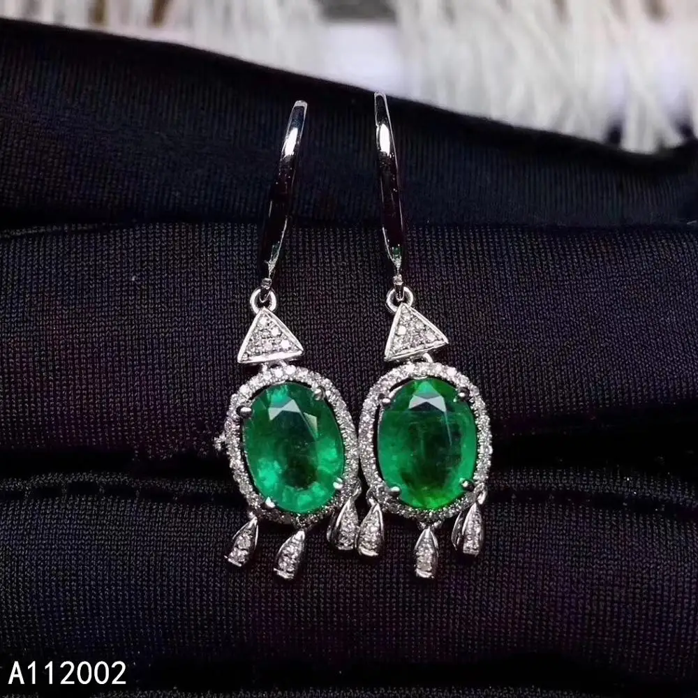 KJJEAXCMY fine jewelry natural Emerald 925 sterling silver women gemstone earrings support test exquisite hot selling
KJJEAXCMY fine jewelry natural Emerald 925 sterling silver women gemstone earrings support test exquisite hot selling