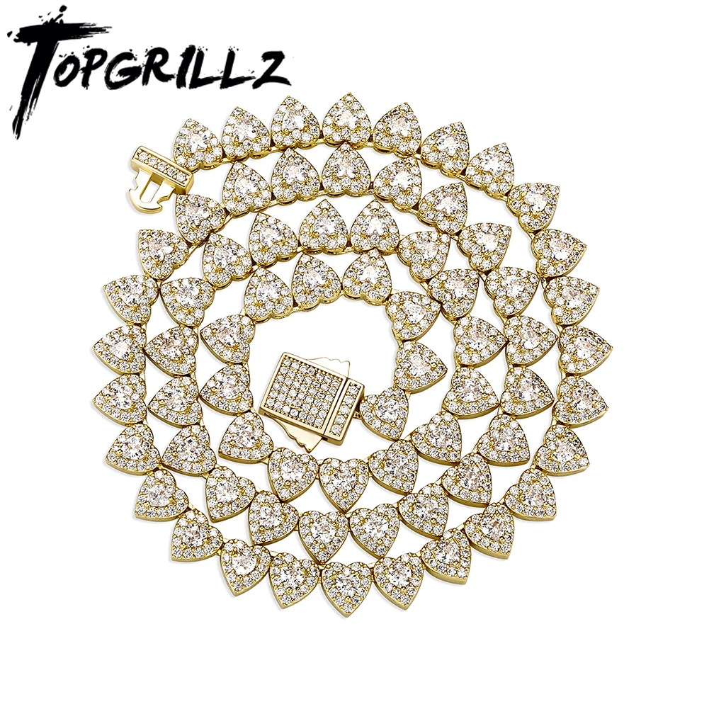 TOPGRILLZ 2021 New Heart Tennis Necklace Set Iced Cubic Zirconia 7mm Necklace For Women Choker Hip Hop Fashion Jewelry For Gift
TOPGRILLZ 2021 New Heart Tennis Necklace Set Iced Cubic Zirconia 7mm Necklace For Women Choker Hip Hop Fashion Jewelry For Gift