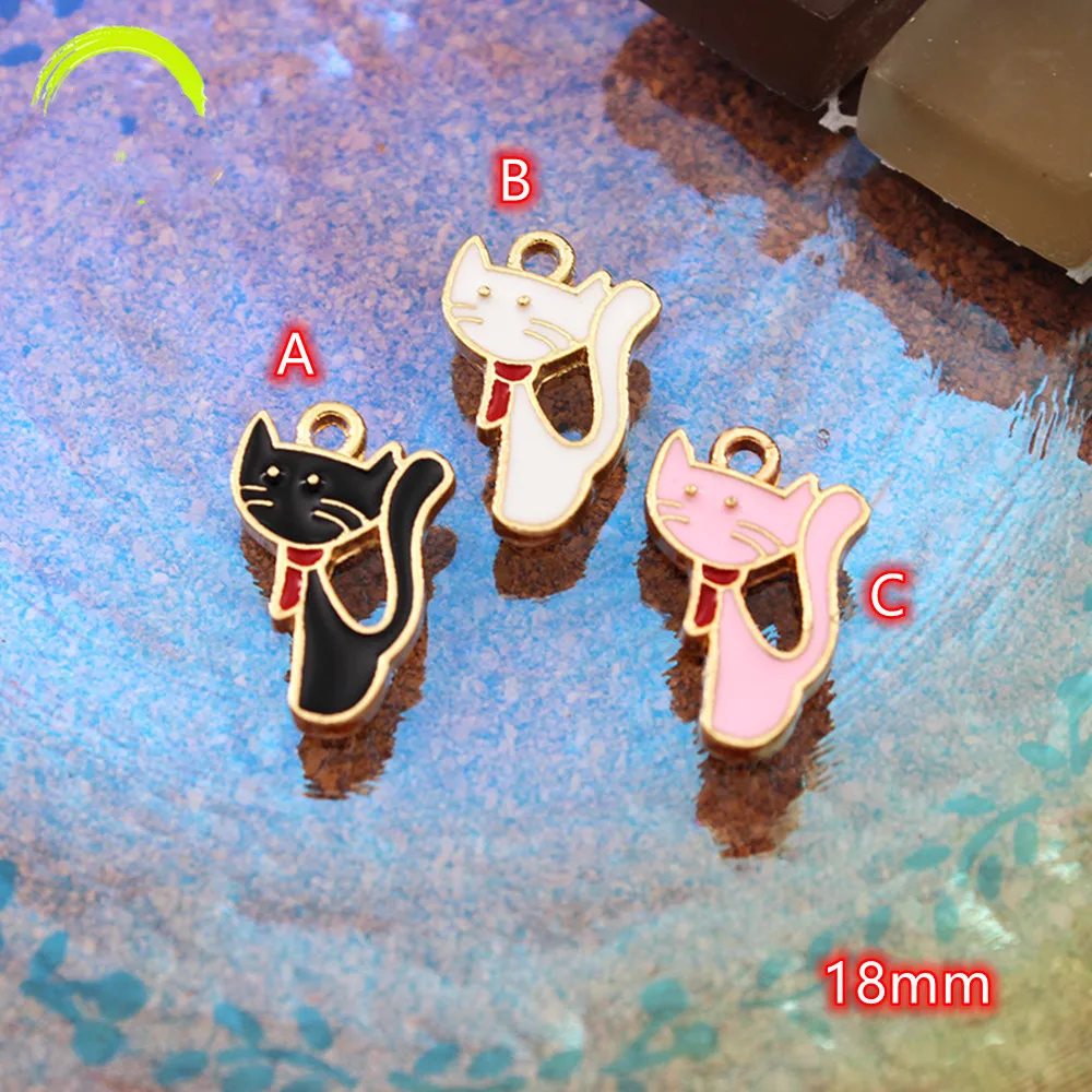 cute Kitten Charms 20pcs Enamel Cartoon Cat Charms For Jewelry Making DIY Necklace Earrings Accessories
cute Kitten Charms 20pcs Enamel Cartoon Cat Charms For Jewelry Making DIY Necklace Earrings Accessories