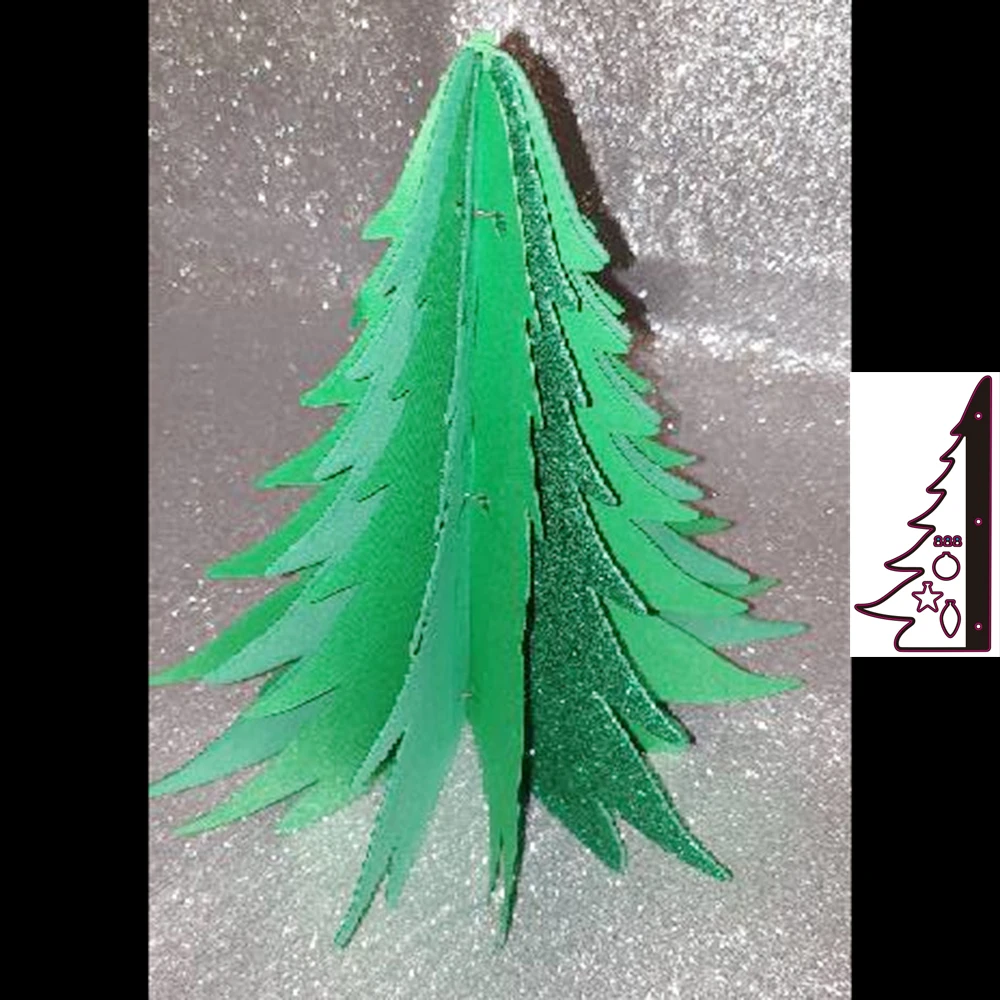 New Large Christmas tree cutting die mould scrapbook decoration embossed photo album decoration card making DIY handicrafts
New Large Christmas tree cutting die mould scrapbook decoration embossed photo album decoration card making DIY handicrafts