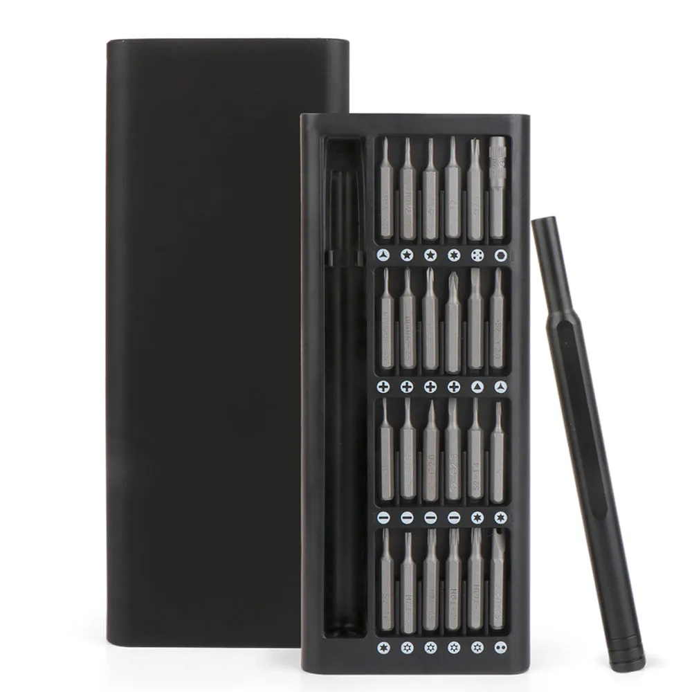 1 Box Precision Screwdriver Bit Set 25 in 1 S2 Steel Magnetic Screwdriver Kit For Phones Tablet PC Electronics Repair Tool
1 Box Precision Screwdriver Bit Set 25 in 1 S2 Steel Magnetic Screwdriver Kit For Phones Tablet PC Electronics Repair Tool