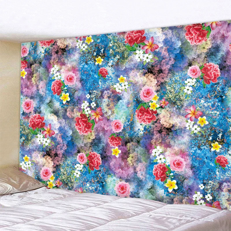 Hand-painted flower tapestry mandala bohemian hippie wall hanging colorful psychedelic home decoration beach travel mattress
Hand-painted flower tapestry mandala bohemian hippie wall hanging colorful psychedelic home decoration beach travel mattress