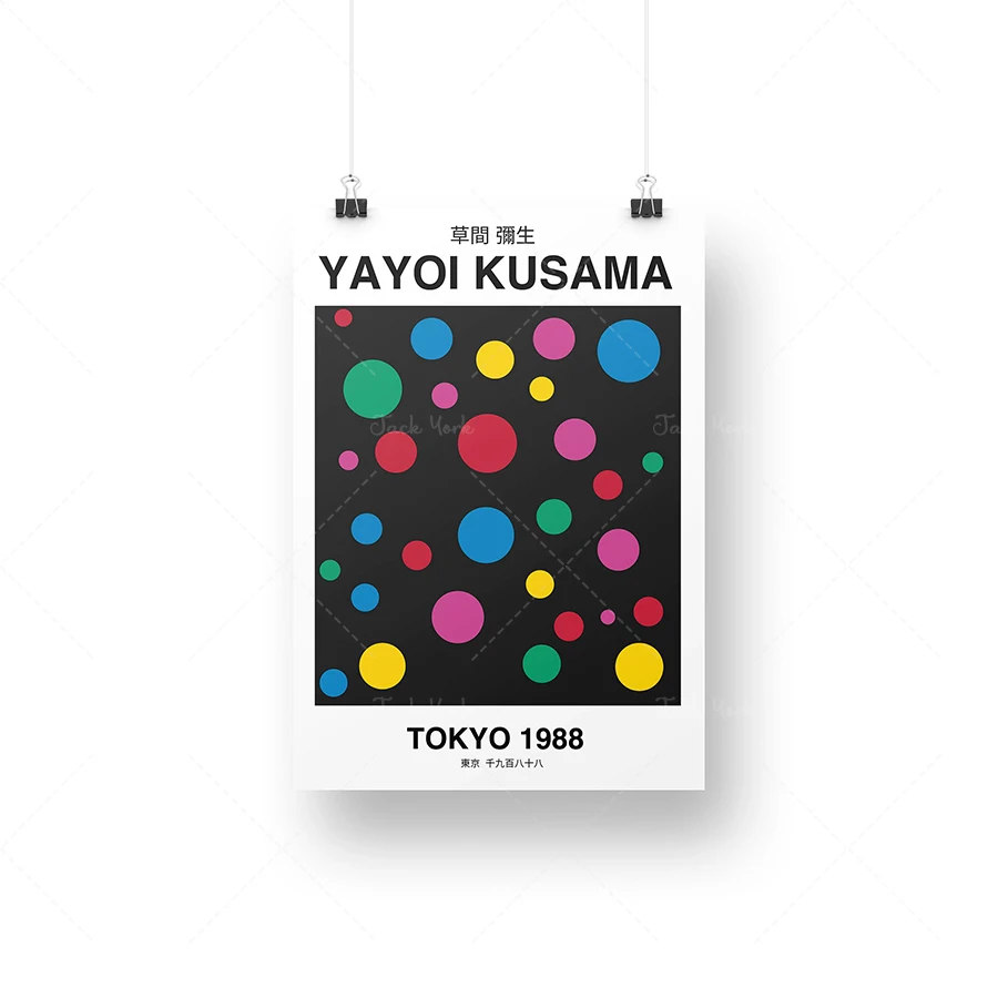 Yayoi Kusama Exhibition Poster, Exhibition Print, Modern Artwork, Contemporary Art, Tokyo, Digital Print, Wall Print, Printable
Yayoi Kusama Exhibition Poster, Exhibition Print, Modern Artwork, Contemporary Art, Tokyo, Digital Print, Wall Print, Printable