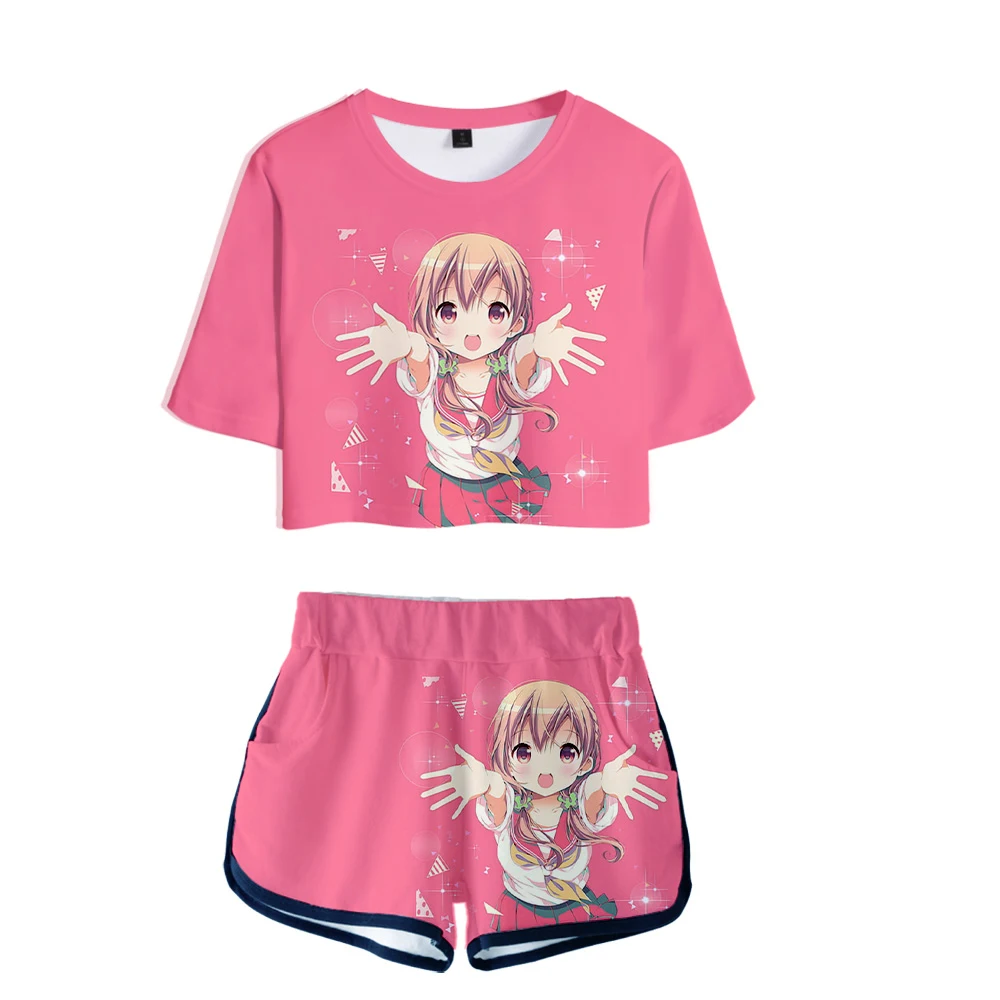 Hinako Note 3D Summer unisex Sets Sexy Short Tops+shorts Elastic Waist Suit Punk Women/Men Two Piece Sets
Hinako Note 3D Summer unisex Sets Sexy Short Tops+shorts Elastic Waist Suit Punk Women/Men Two Piece Sets