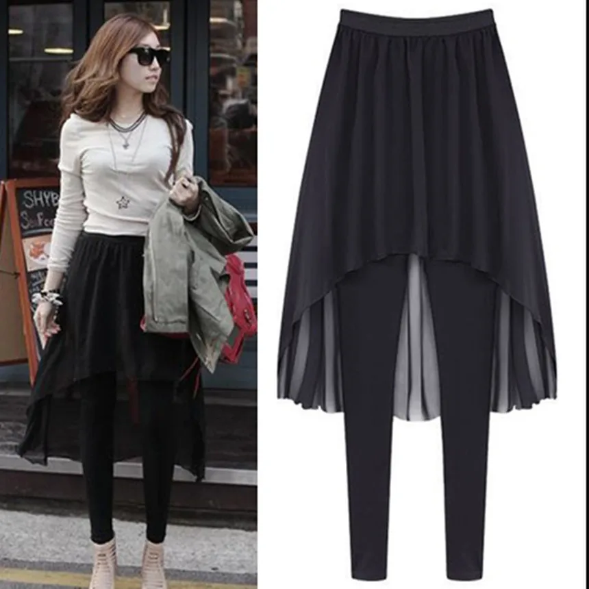 5XL!Fashion Black White Leggings Womens Skirts Leggings With Skirts Fake Two Pieces Women Skinny Leggings Pants
5XL!Fashion Black White Leggings Womens Skirts Leggings With Skirts Fake Two Pieces Women Skinny Leggings Pants