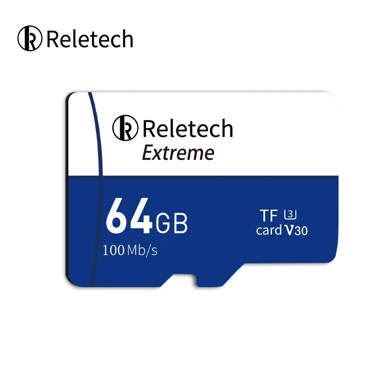 Карта памяти Reletech TF 64 ГБ, макс. 100 МБ/с./с, высокая скорость, класс 10, флеш-карта Micro SD, поддержка 4K HD для телефона/камеры/дрона
Карта памяти Reletech TF 64 ГБ, макс. 100 МБ/с./с, высокая скорость, класс 10, флеш-карта Micro SD, поддержка 4K HD для телефона/камеры/дрона