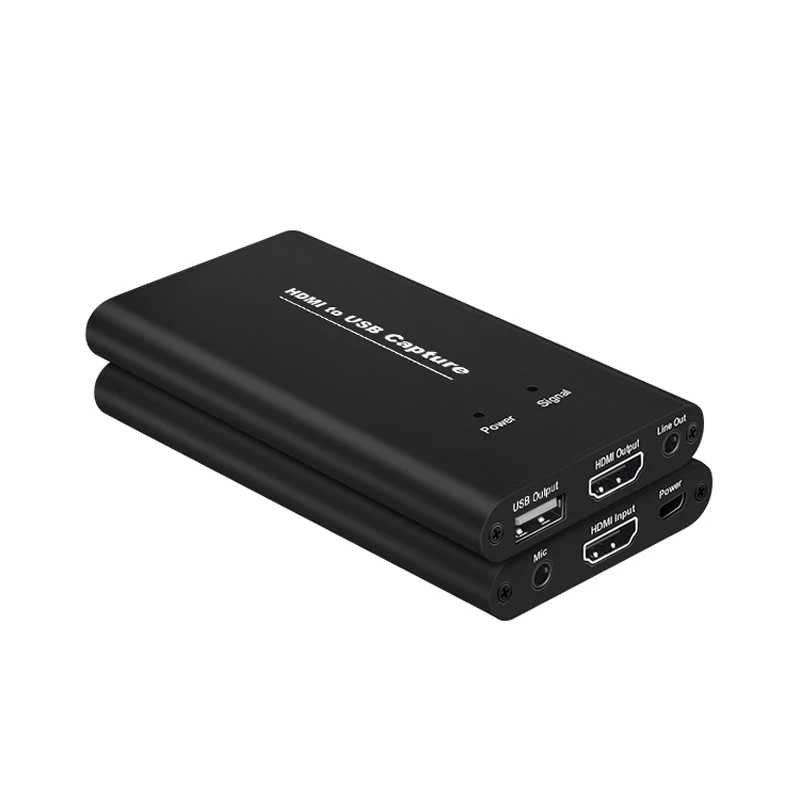 HDMI Capture Card Live Streaming HDMI to USB Video Capture Card HMDI Video Capture Device 4K 1080P HD for PC PS4 Game Capturing
HDMI Capture Card Live Streaming HDMI to USB Video Capture Card HMDI Video Capture Device 4K 1080P HD for PC PS4 Game Capturing