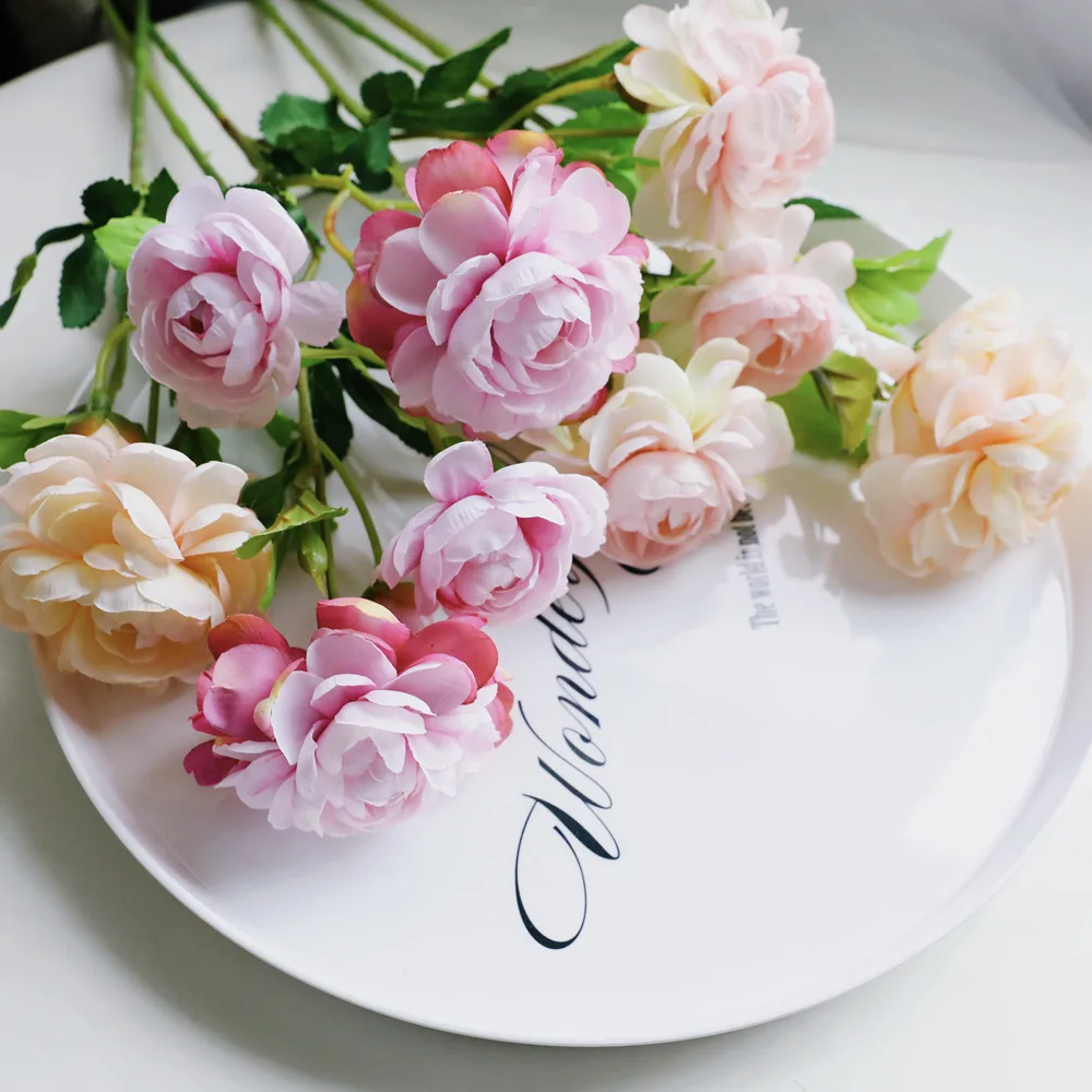 Artificial Silk Lotus Flowers Bouquet, Wedding Decoration, Fake Lulian Flowers, Home Party, 3 Heads
Artificial Silk Lotus Flowers Bouquet, Wedding Decoration, Fake Lulian Flowers, Home Party, 3 Heads