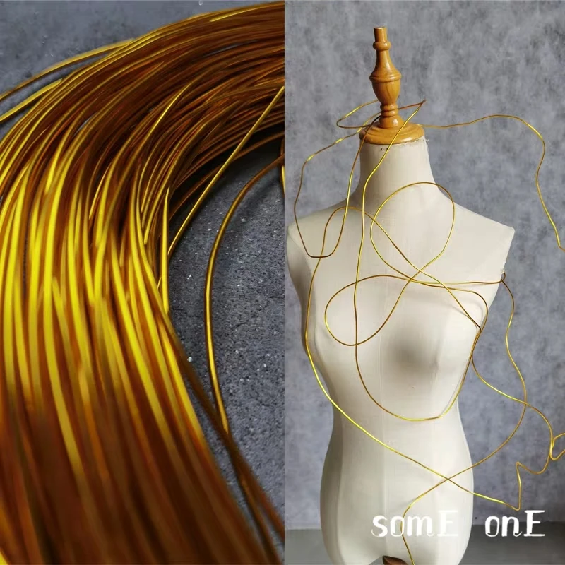 Rigid Aluminium Wire Metal Material Gold DIY hand Knit Flower Support Modeling Design Decor Arts Crafts Designer Accessories
Rigid Aluminium Wire Metal Material Gold DIY hand Knit Flower Support Modeling Design Decor Arts Crafts Designer Accessories