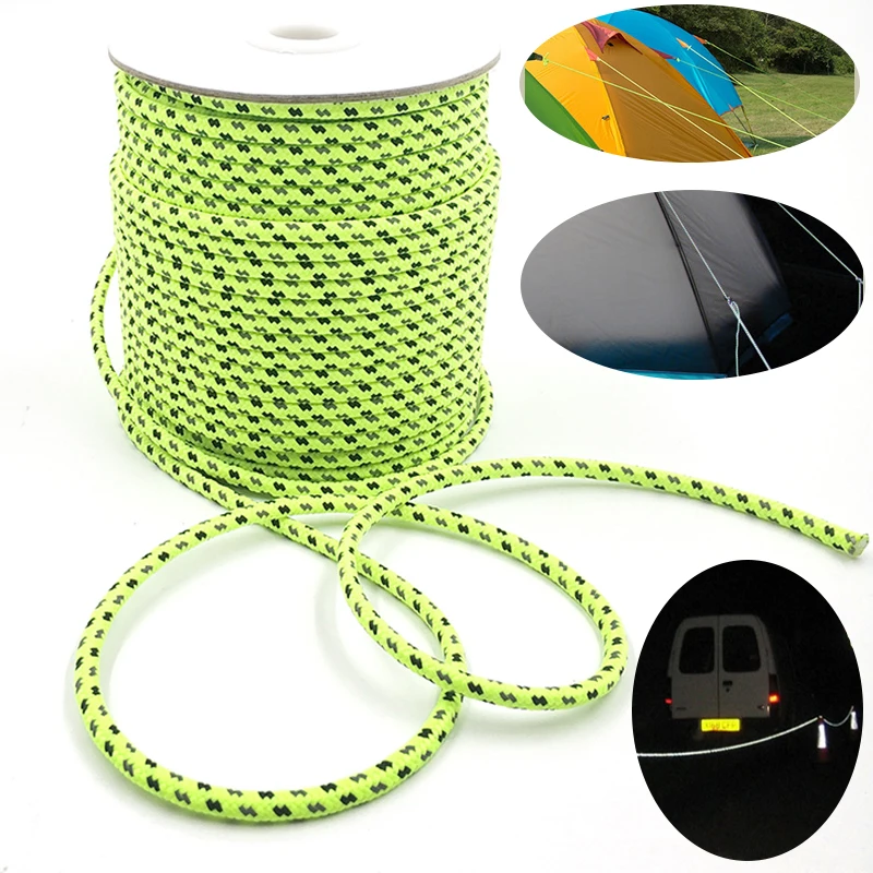 Reflective rope outdoor highlight Tent Canopy pull rope camping windbreak rope warning rope hand-made DIY fluorescent line
Reflective rope outdoor highlight Tent Canopy pull rope camping windbreak rope warning rope hand-made DIY fluorescent line