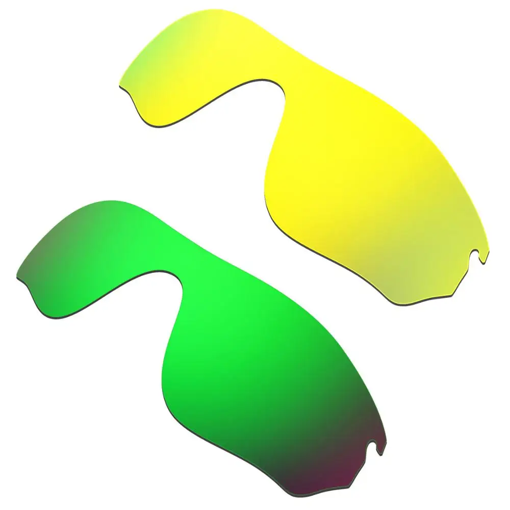 HKUCO Gold/Green 2 Pairs Polarized Replacement Lenses For RadarLock-Edge Sunglasses Increase Clarity 
HKUCO Gold/Green 2 Pairs Polarized Replacement Lenses For RadarLock-Edge Sunglasses Increase Clarity