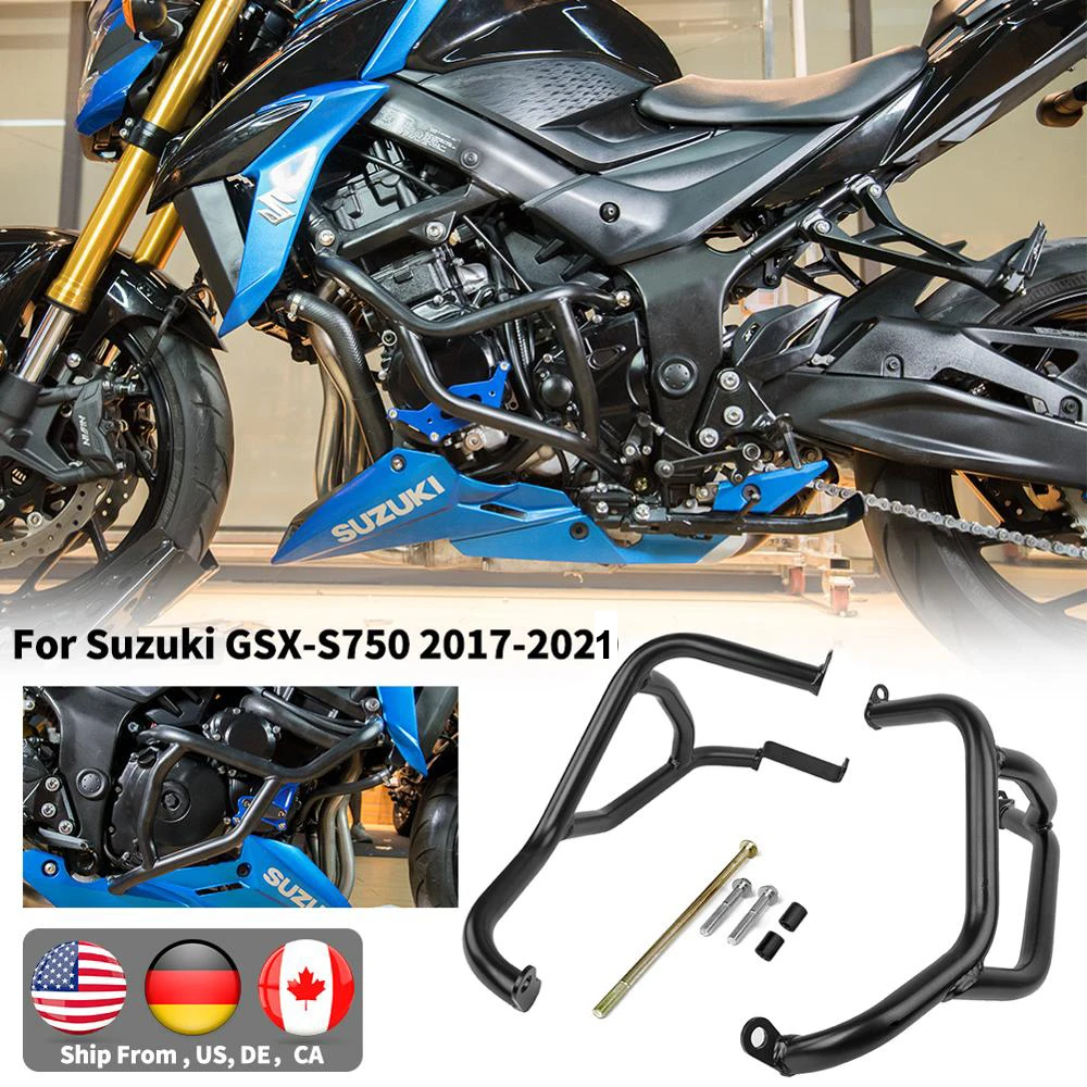2021 GSX S750 Engine Guard Crash Bar Frame Protector Bumper for Suzuki GSX-S GSXS GSX S 750 2017-2023 2022Motorcycle Accessories
2021 GSX S750 Engine Guard Crash Bar Frame Protector Bumper for Suzuki GSX-S GSXS GSX S 750 2017-2023 2022Motorcycle Accessories