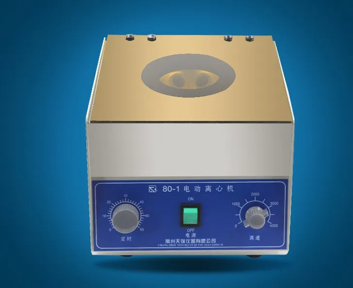 Model 80-1 electric laboratory centrifuge laboratory consumables 4000 rpm 20 ml x 6 Model 80-1
Model 80-1 electric laboratory centrifuge laboratory consumables 4000 rpm 20 ml x 6 Model 80-1