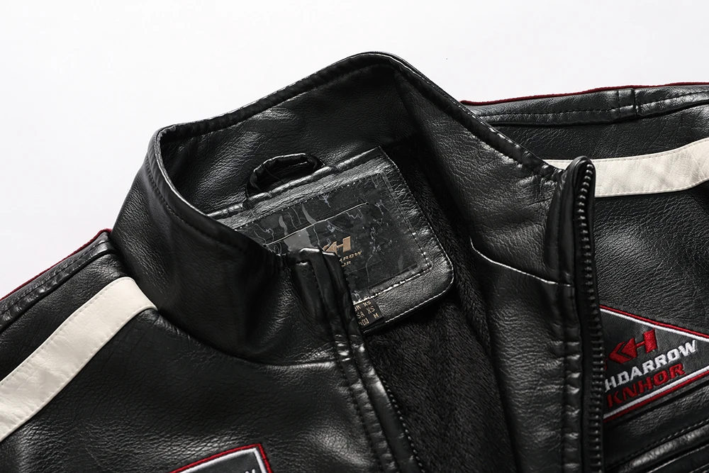 Mens Vintage Motorcycle Jacket 2024 Men Fashion New Biker Leather Jacket Male Embroidery Bomber Coat Winter Fleece Pu Overcoat 113 Hcfd6ebc1497940e1bd69efda77e771d91