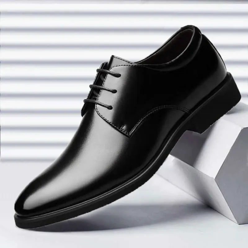 Large Size Business Leather Shoes Men's Formal Wear Youth Casual Korean Style Trendy British Men's Shoes Designer Men Shoes
Large Size Business Leather Shoes Men's Formal Wear Youth Casual Korean Style Trendy British Men's Shoes Designer Men Shoes