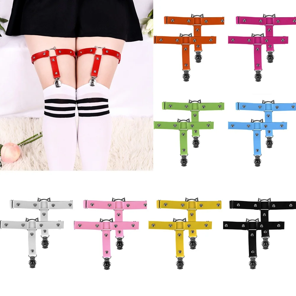 Women Punk Sexy Leather Skull Garters Harajuku Elasticity Body Harness Tight Bands Strap Leg Harness Belts Erotic Stockings Clip
Women Punk Sexy Leather Skull Garters Harajuku Elasticity Body Harness Tight Bands Strap Leg Harness Belts Erotic Stockings Clip