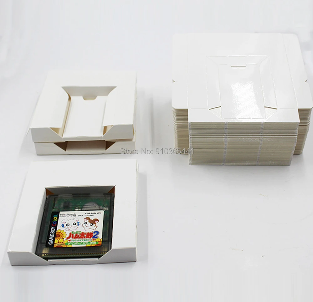 10PCS For GB GBC Game Console New Packing Box Carton Inner Insert Tray Retail game player card Package JP US for Gameboy Color
10PCS For GB GBC Game Console New Packing Box Carton Inner Insert Tray Retail game player card Package JP US for Gameboy Color