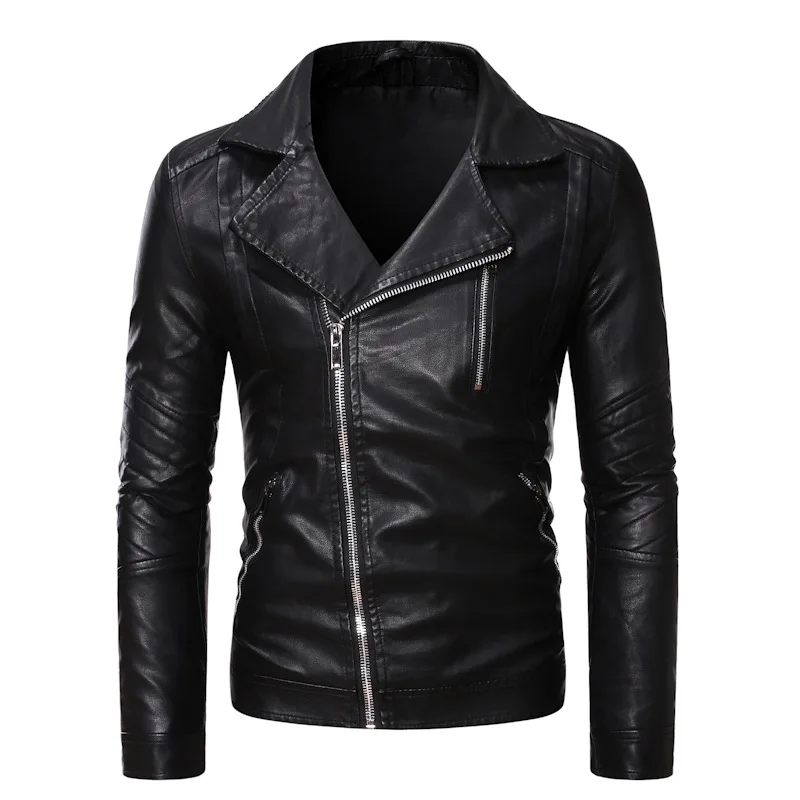 New Trend Punk Jacket Men Casual Motorcycle Fleece Leather Jacket Slim Fit Zippers Faux LeatherJacket Men Outwear
New Trend Punk Jacket Men Casual Motorcycle Fleece Leather Jacket Slim Fit Zippers Faux LeatherJacket Men Outwear