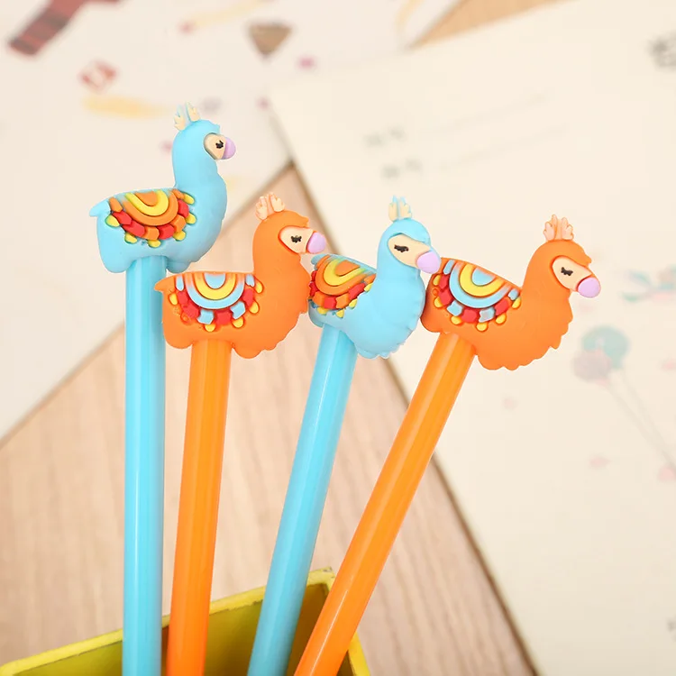 24 pcs Creative cute cartoon camel gel pen learning stationery learning office supplies signature pen estojos de escola
24 pcs Creative cute cartoon camel gel pen learning stationery learning office supplies signature pen estojos de escola