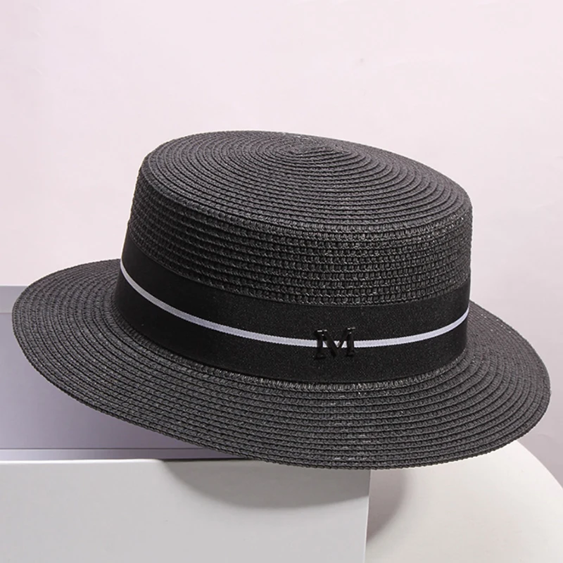 Sun Hats for women Straw Hat European and American Elegant Beach Hat Female Loose Sunscreen Sunshade Flat Cap Visors Hats
Sun Hats for women Straw Hat European and American Elegant Beach Hat Female Loose Sunscreen Sunshade Flat Cap Visors Hats