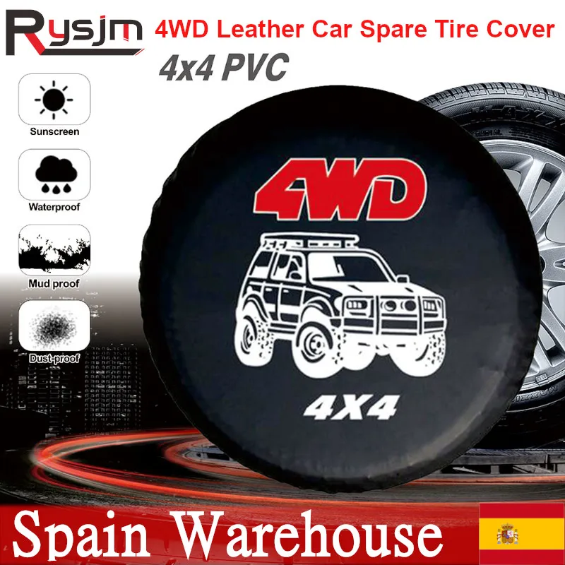 15" 16" 4WD 4x4 PVC Leather Spare Wheel Tire Cover car tyres 15 inch Fit For Jeep Hummer Cars Accessories Ship From Spain
15" 16" 4WD 4x4 PVC Leather Spare Wheel Tire Cover car tyres 15 inch Fit For Jeep Hummer Cars Accessories Ship From Spain