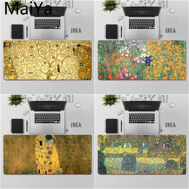 Maiya высшее качество Gustav Klimt Искусство Живопись игровой коврик для мыши для ноутбука Бесплатная доставка большой коврик для мыши Коврик для к...
Maiya высшее качество Gustav Klimt Искусство Живопись игровой коврик для мыши для ноутбука Бесплатная доставка большой коврик для мыши Коврик для к...