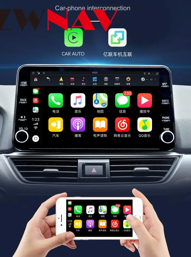 Car Multimedia player For Nissan Teana 2019 2020 Android 9 64GB Car GPS Navigation Headunit Auto Radio
Car Multimedia player For Nissan Teana 2019 2020 Android 9 64GB Car GPS Navigation Headunit Auto Radio