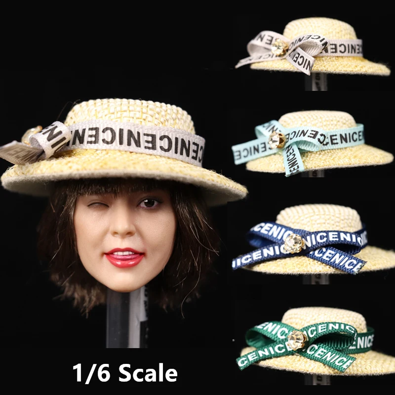 1/6 Scale Hat Visor Female Beach Sunhat Straw Hat Model for 12" Action Figure Body Doll DIY Scence Accessories
1/6 Scale Hat Visor Female Beach Sunhat Straw Hat Model for 12" Action Figure Body Doll DIY Scence Accessories