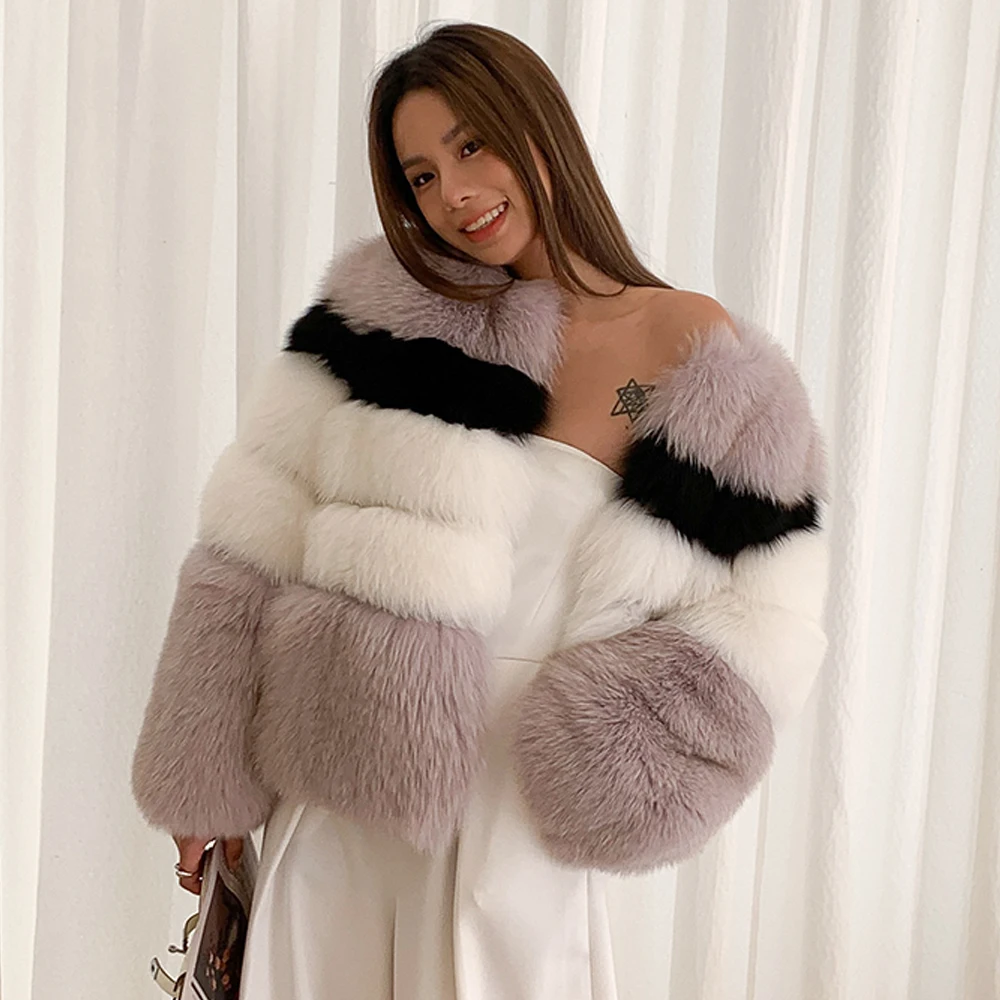 Whole Skin Fox Fur Jacket Natural Women 2021 Autumn and Winter New Trendy High Quality Woman Genuine Fox Fur Coat Outwear Warm
Whole Skin Fox Fur Jacket Natural Women 2021 Autumn and Winter New Trendy High Quality Woman Genuine Fox Fur Coat Outwear Warm