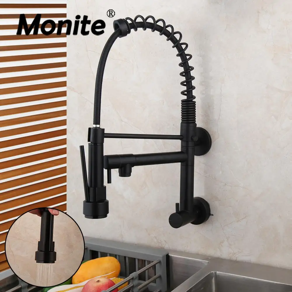 Monite Chrome Polished Kitchen Basin Sink Cold Faucet Black Kitchen Pull Down Sink Tap Wall Mounted 2 Functions Single Cold Tap
Monite Chrome Polished Kitchen Basin Sink Cold Faucet Black Kitchen Pull Down Sink Tap Wall Mounted 2 Functions Single Cold Tap