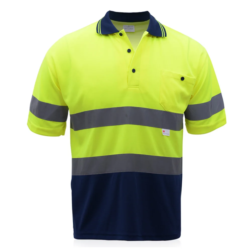 Reflective Safey Polo Shirt Hi Vis Short-sleeved High Visibility Workwear Quick-drying LOGO Customized
Reflective Safey Polo Shirt Hi Vis Short-sleeved High Visibility Workwear Quick-drying LOGO Customized