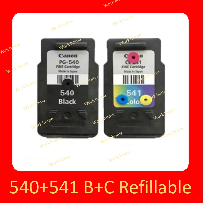 Original Canon PG-540 CL-541 Cartridge Suitable For MG3250 3150 MX375 395 532 Printer
Original Canon PG-540 CL-541 Cartridge Suitable For MG3250 3150 MX375 395 532 Printer