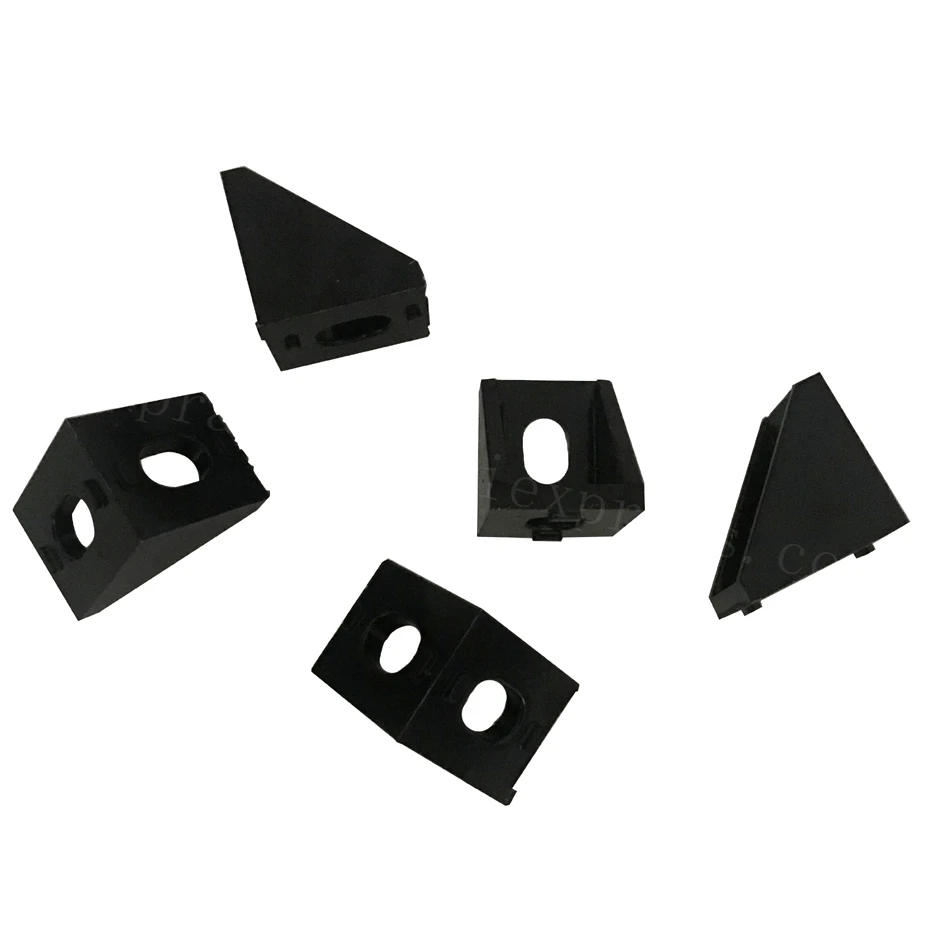 50pcs 2020 Black and Sliver Bracket Aluminum Profile Corner Fitting Angle for 2020 Aluminum Profile 3d Printer Parts
50pcs 2020 Black and Sliver Bracket Aluminum Profile Corner Fitting Angle for 2020 Aluminum Profile 3d Printer Parts