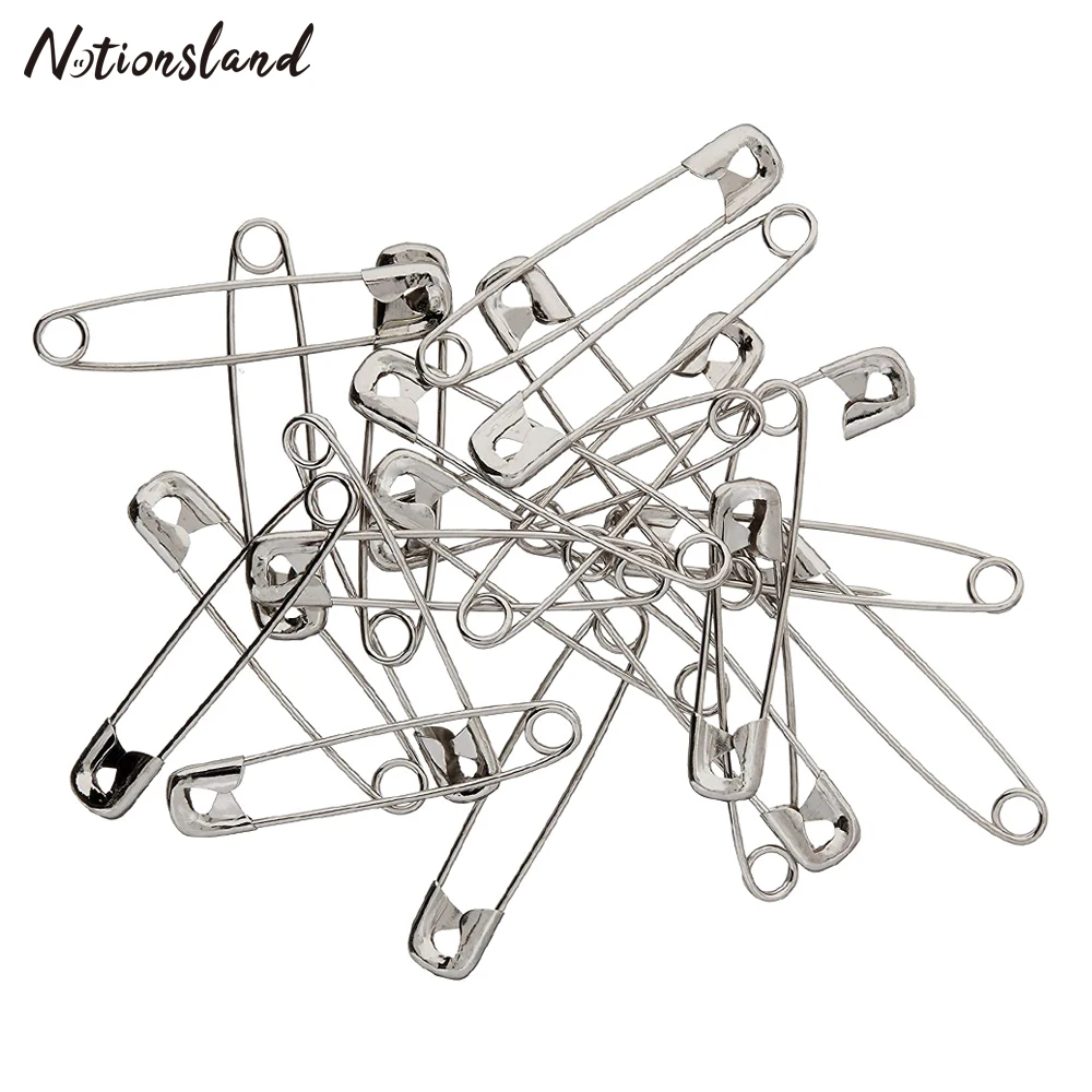 20pcs Safety Pins Metal Silver Sewing Pins for Garment Craft Sewing Jewelry Making Stainless Steel Pin Sewing Accessories 37mm
20pcs Safety Pins Metal Silver Sewing Pins for Garment Craft Sewing Jewelry Making Stainless Steel Pin Sewing Accessories 37mm