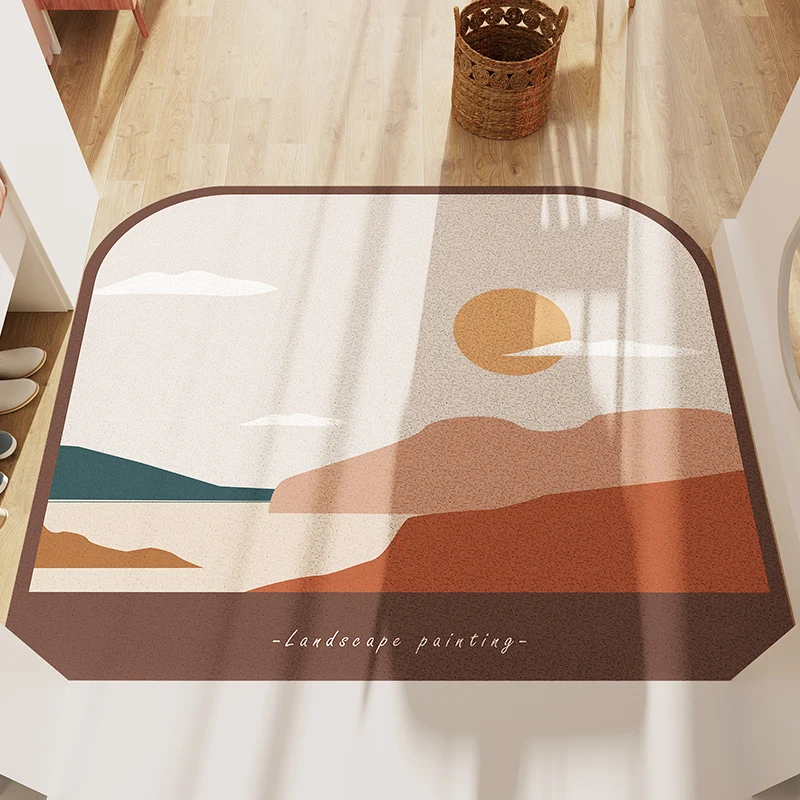 Nordic Living Room Carpet Bedroom Kitchen Bathroom Mat Personalized Dustproof Silk Loop Non-slip PVC Mat Home Entrance Door Mat
Nordic Living Room Carpet Bedroom Kitchen Bathroom Mat Personalized Dustproof Silk Loop Non-slip PVC Mat Home Entrance Door Mat