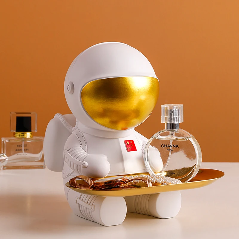 Astronaut Tissue Box Ornaments Storage Drawers Luxury Style Living Room Coffee Table Key Remote Control Storage Home Decorations
Astronaut Tissue Box Ornaments Storage Drawers Luxury Style Living Room Coffee Table Key Remote Control Storage Home Decorations