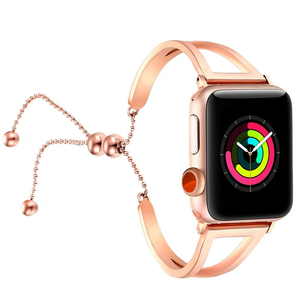 Strap for Apple watch band 44mm 42mm iwatch band 38mm 42mm Stainless steel watchband belt bracelet Apple watch series 3 4 5 se 6
Strap for Apple watch band 44mm 42mm iwatch band 38mm 42mm Stainless steel watchband belt bracelet Apple watch series 3 4 5 se 6