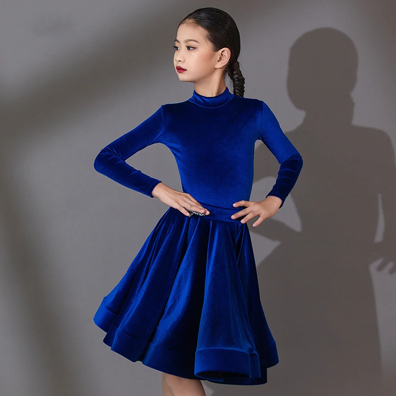 Latin Dance Clothes Girls Velvet Samba Dancing Stage Outfit Salsa Competition Dancewear Autumn ChaCha Performance Costume YS2588
Latin Dance Clothes Girls Velvet Samba Dancing Stage Outfit Salsa Competition Dancewear Autumn ChaCha Performance Costume YS2588