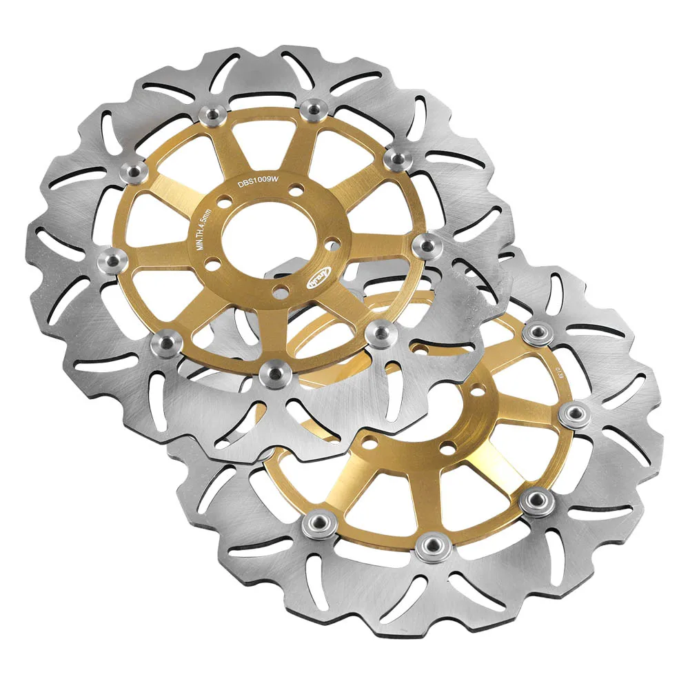 Motorcycle Front Brake Disc Rotors For KAWASAKI ZRX1200S ZRX1200R ZRX1200 2001 2002 2003 2004 2005 2006 Gold 2PCS
Motorcycle Front Brake Disc Rotors For KAWASAKI ZRX1200S ZRX1200R ZRX1200 2001 2002 2003 2004 2005 2006 Gold 2PCS