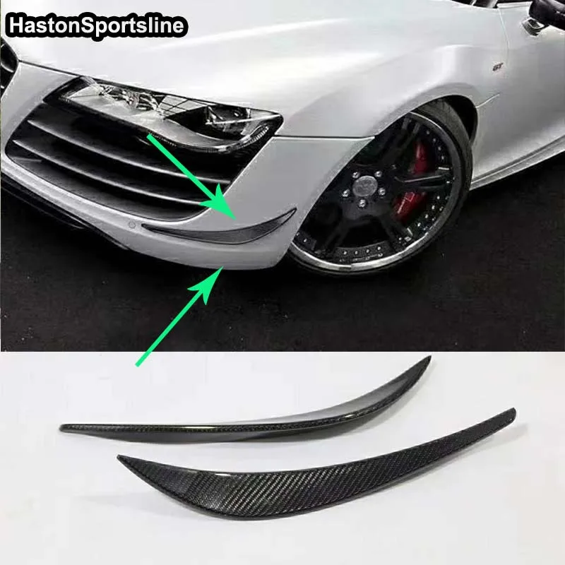 R8 2PCS/SET Carbon Fiber Car Front Air Vent Decoration Side Molding Trim Splitter For Audi 2007-2015 Car Accessories
R8 2PCS/SET Carbon Fiber Car Front Air Vent Decoration Side Molding Trim Splitter For Audi 2007-2015 Car Accessories