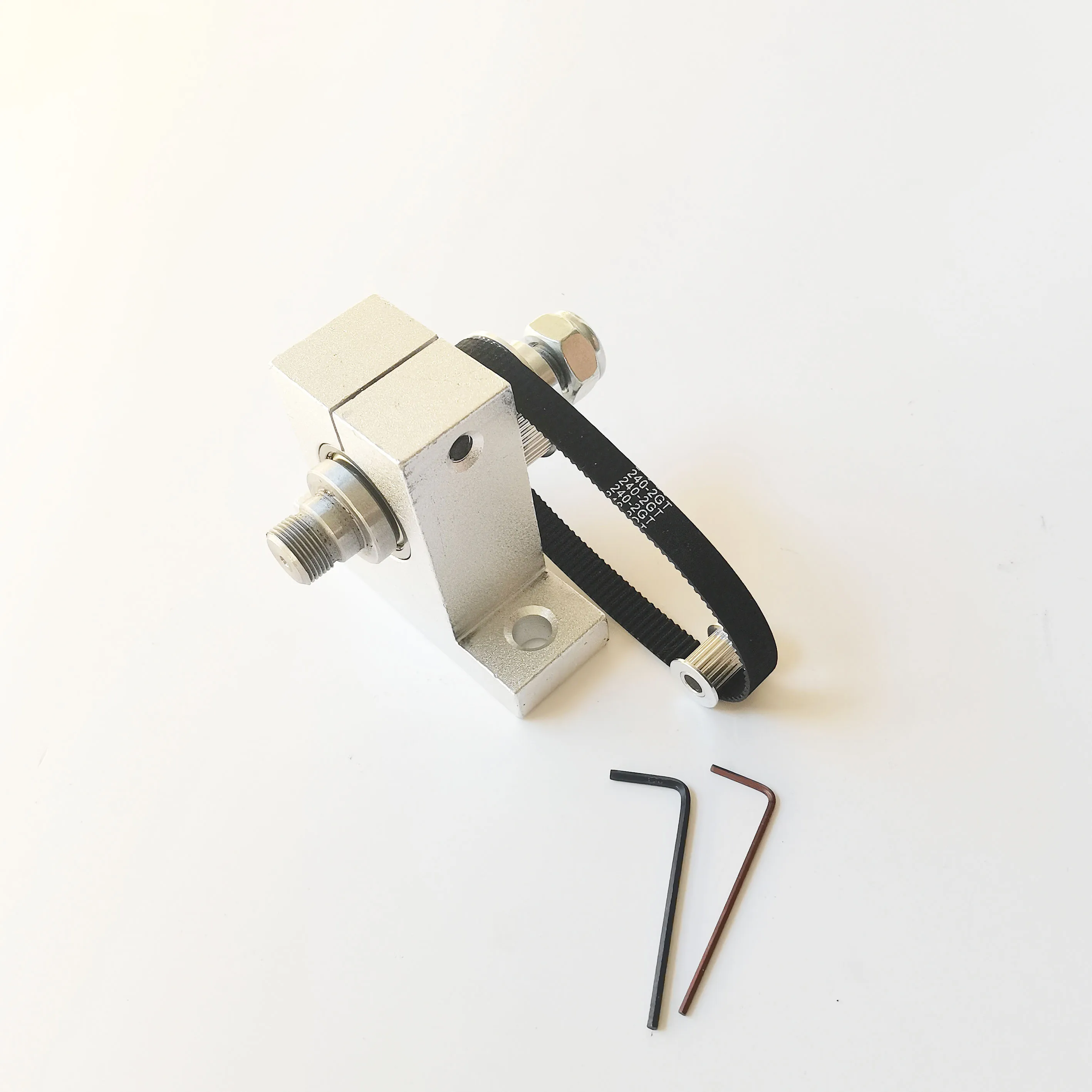 M14x1mm M14 Spindle Shaft Simple miniature woodworking lathe spindle aluminum alloy bracket 
M14x1mm M14 Spindle Shaft Simple miniature woodworking lathe spindle aluminum alloy bracket