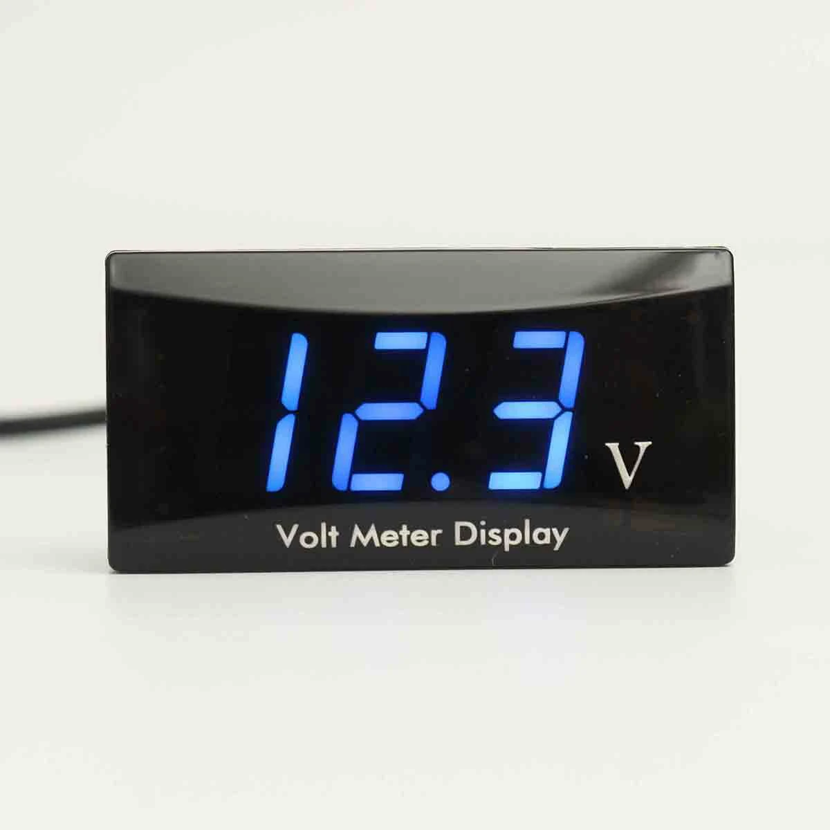 12V Digital LED Display Volt Meterr Car Motorcycle Voltage Volt Gauge Panel Meter
12V Digital LED Display Volt Meterr Car Motorcycle Voltage Volt Gauge Panel Meter