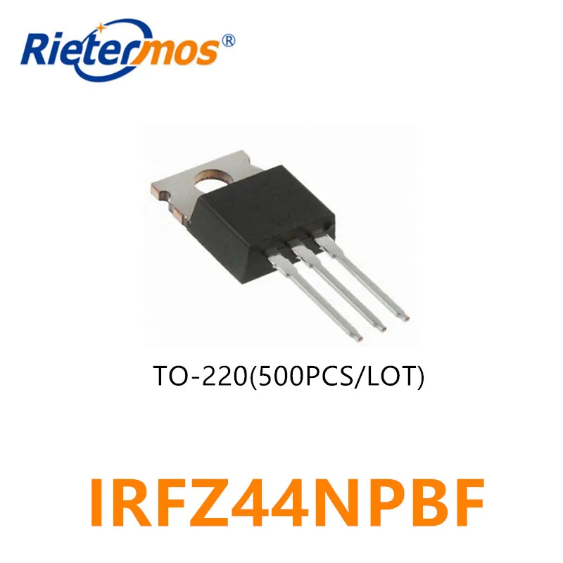 500pcs IRFZ44N IRFZ44NPBF TO220 TO-220 IRFZ44 
500pcs IRFZ44N IRFZ44NPBF TO220 TO-220 IRFZ44