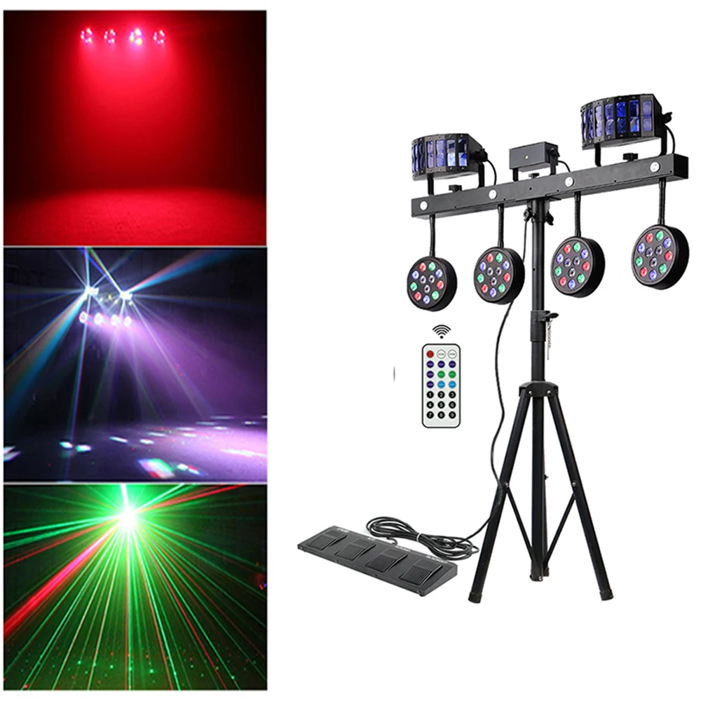 4pcs 12x1w RGBW Led Par Light Laser Strobe Bar Stage Lighting Stage Party Equipment
4pcs 12x1w RGBW Led Par Light Laser Strobe Bar Stage Lighting Stage Party Equipment