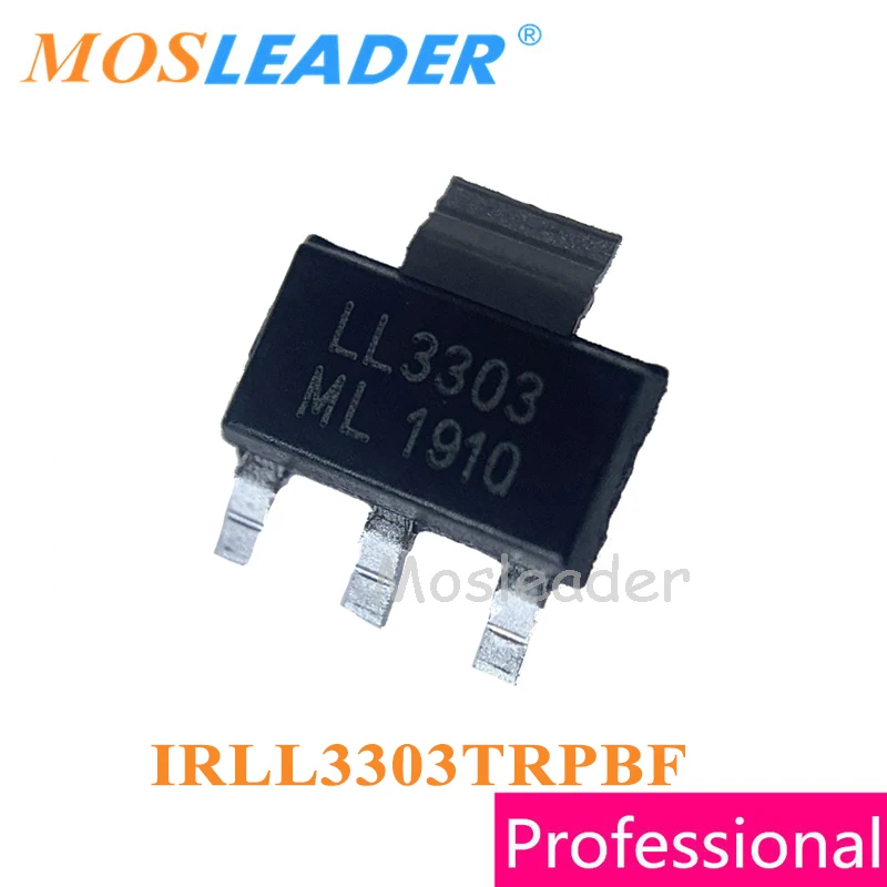 Mosleader IRLL3303 SOT223 100 шт. 1000 шт. 2500 шт. 3303 IRLL3303TR IRLL3303TRPBF IRLL3303PBF N-Channel 30V Mosfet китайские товары
Mosleader IRLL3303 SOT223 100 шт. 1000 шт. 2500 шт. 3303 IRLL3303TR IRLL3303TRPBF IRLL3303PBF N-Channel 30V Mosfet китайские товары