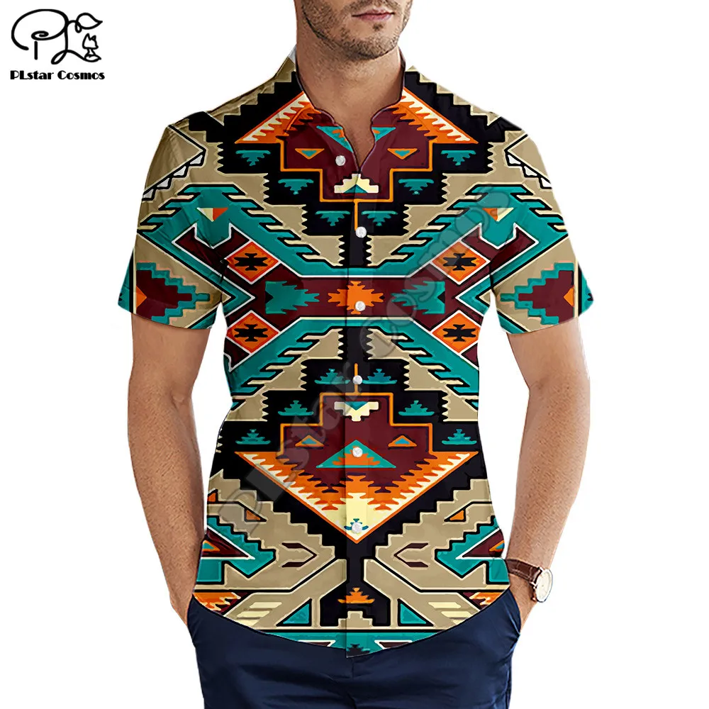 Hawaiian beach summer Fashion Short sleeve shirt Native Indian Print 3d Mens Shirt Casual Bohemian style Harajuku Tee shirts
Hawaiian beach summer Fashion Short sleeve shirt Native Indian Print 3d Mens Shirt Casual Bohemian style Harajuku Tee shirts