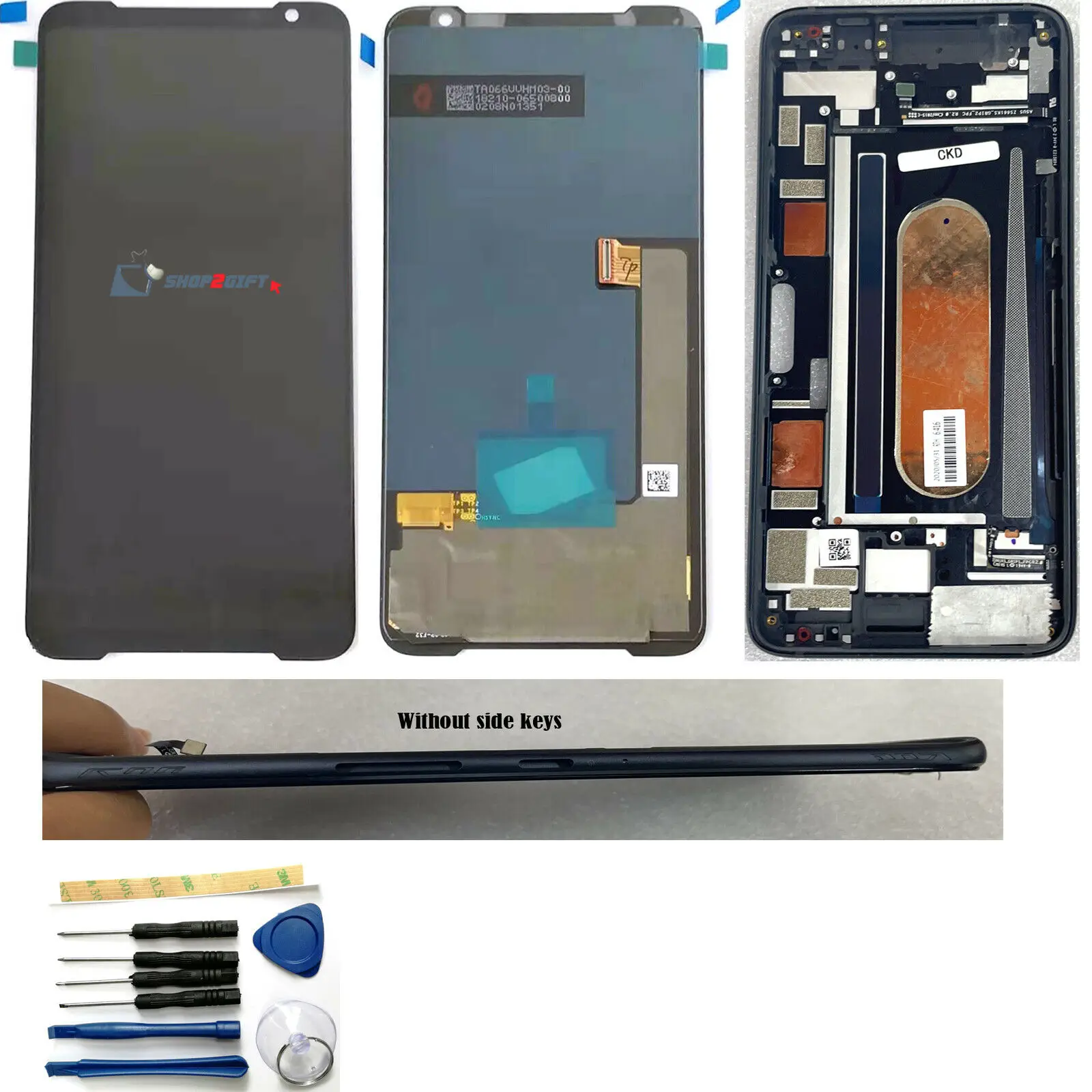 6.59" For Asus ROG Phone 3 ZS661KS ZS661KL I003DD I003D LCD Display Touch Screen
6.59" For Asus ROG Phone 3 ZS661KS ZS661KL I003DD I003D LCD Display Touch Screen