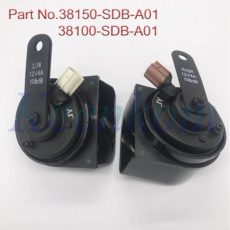 Новый набор 2-х тональных Рожков для Honda Accord 38150-SDB-A01 38100-SDB-A01 для Acura Rl Tsx
Новый набор 2-х тональных Рожков для Honda Accord 38150-SDB-A01 38100-SDB-A01 для Acura Rl Tsx